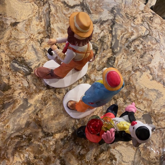 Vintage Clowns, Flambro Emmett Kelly Jr Hobo, Arnart with Umbrella Lot - Picture 5 of 12